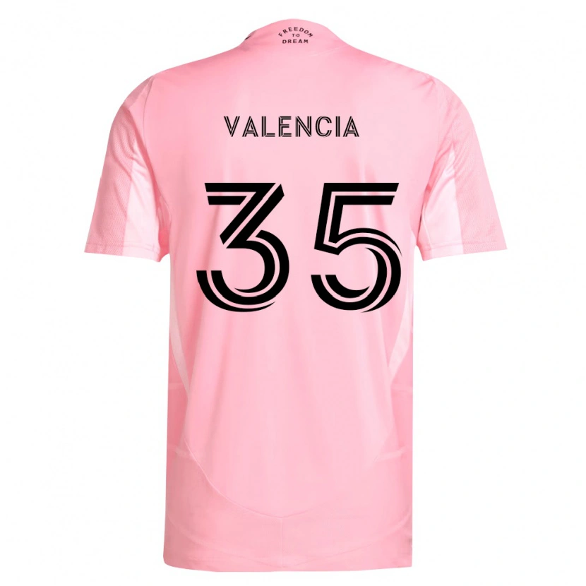 Danxen Herren Felipe Valencia #35 Pink Schwarz Heimtrikot Trikot 2026/27 T-Shirt Schweiz