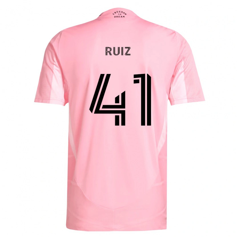 Danxen Herren David Ruíz #41 Pink Schwarz Heimtrikot Trikot 2026/27 T-Shirt Schweiz
