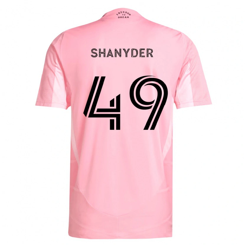 Danxen Herren Shanyder Borgelin #49 Pink Schwarz Heimtrikot Trikot 2026/27 T-Shirt Schweiz