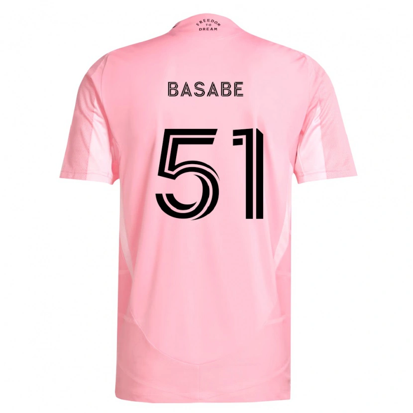 Danxen Herren Samuel Basabe #51 Pink Schwarz Heimtrikot Trikot 2026/27 T-Shirt Schweiz