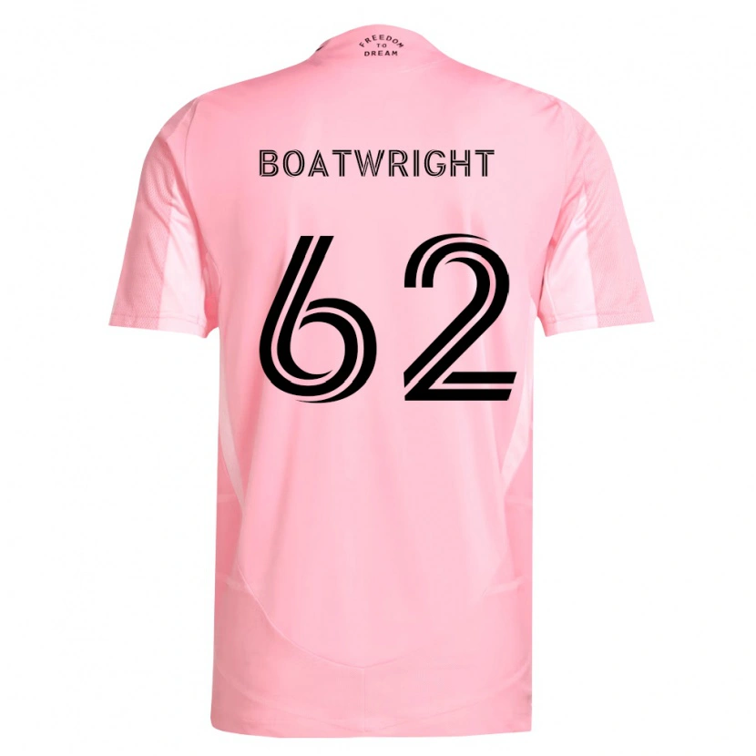 Danxen Herren Israel Boatwright #62 Pink Schwarz Heimtrikot Trikot 2026/27 T-Shirt Schweiz