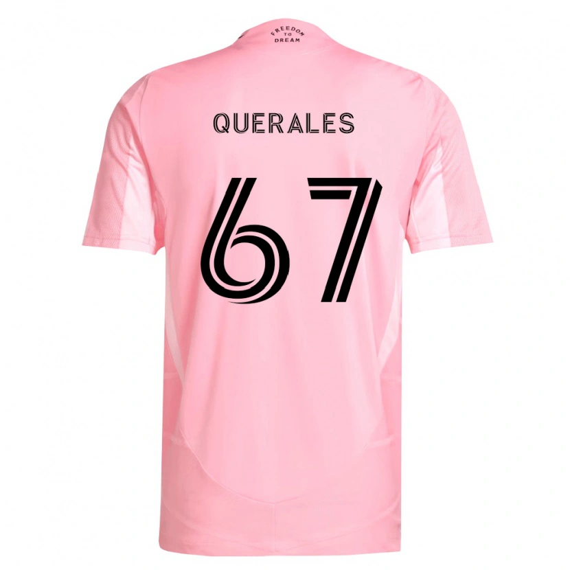 Danxen Herren Arturo Querales #67 Pink Schwarz Heimtrikot Trikot 2026/27 T-Shirt Schweiz