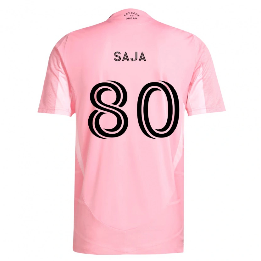 Danxen Herren Mateo Saja #80 Pink Schwarz Heimtrikot Trikot 2026/27 T-Shirt Schweiz