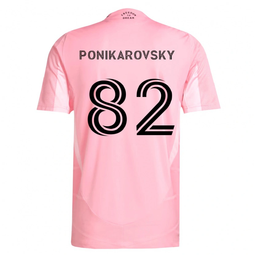 Danxen Herren Max Ponikarovsky #82 Pink Schwarz Heimtrikot Trikot 2026/27 T-Shirt Schweiz