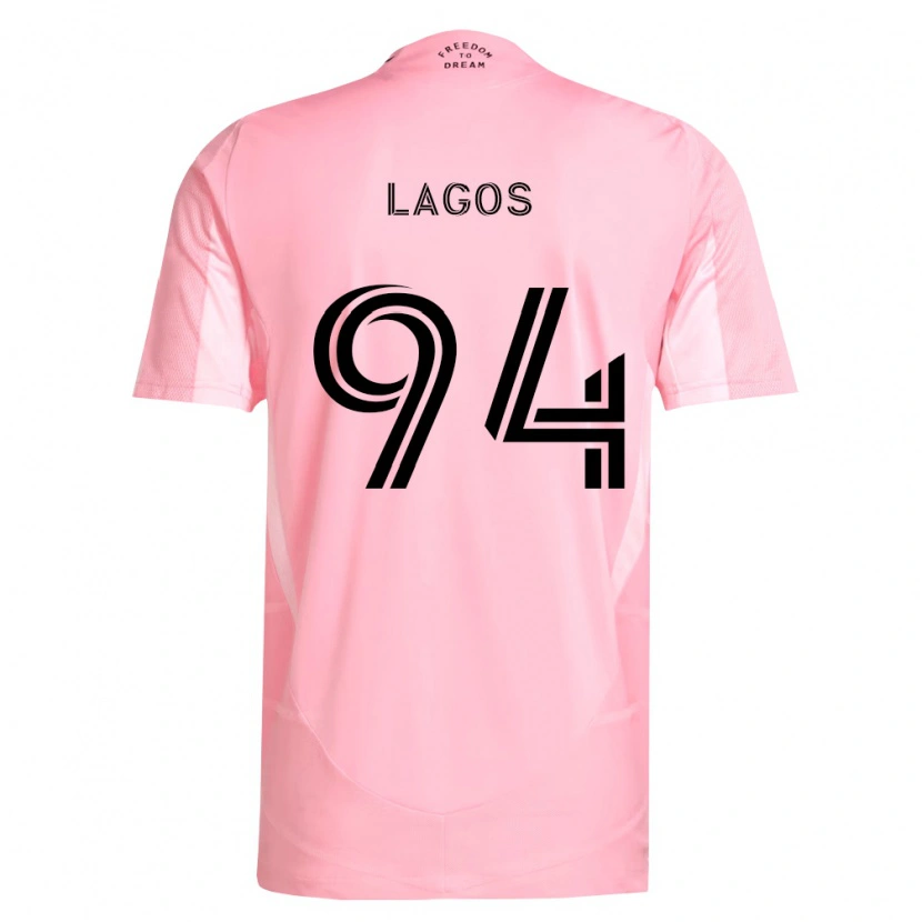 Danxen Herren Diego Lagos #94 Pink Schwarz Heimtrikot Trikot 2026/27 T-Shirt Schweiz