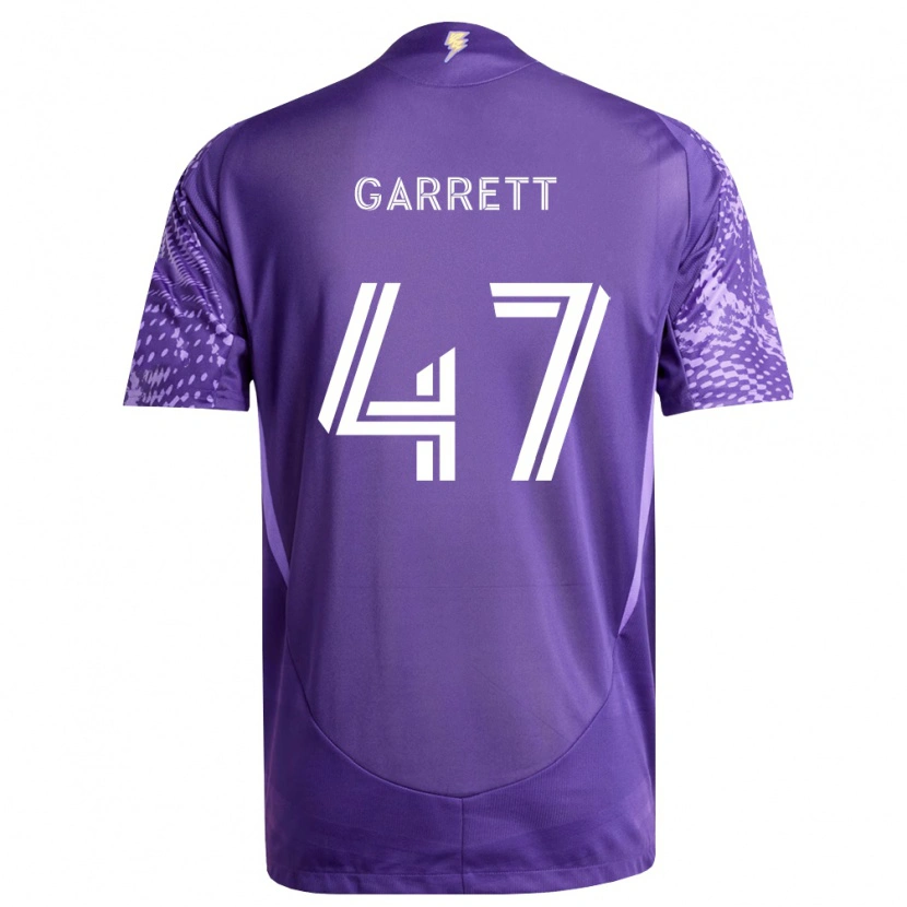 Danxen Herren Ian Garrett #47 Violett Weiß Heimtrikot Trikot 2026/27 T-Shirt Schweiz