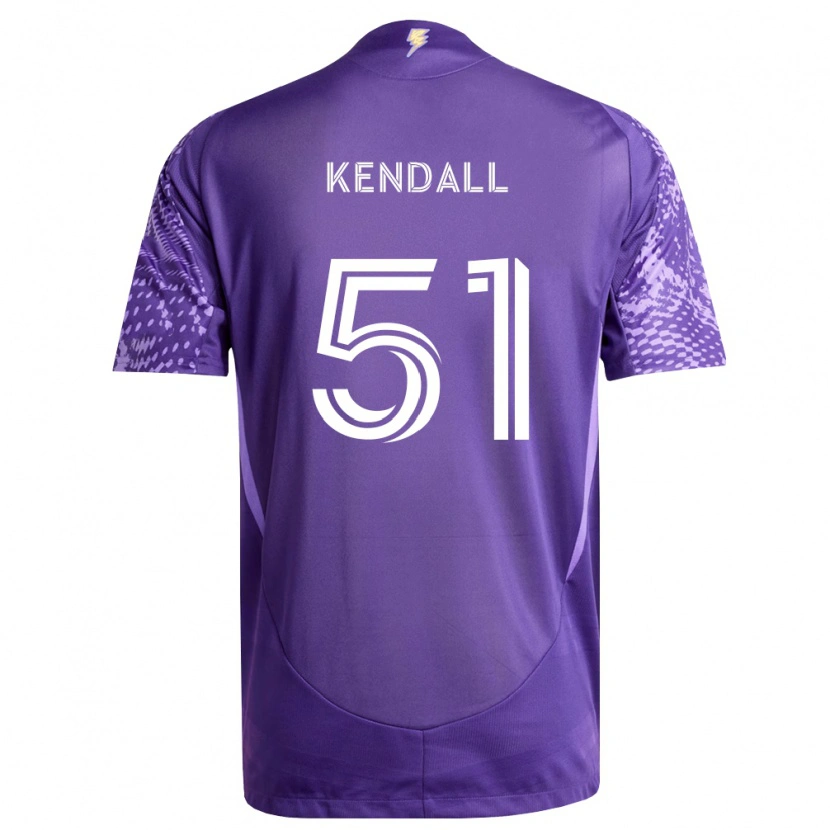 Danxen Herren Brady Kendall #51 Violett Weiß Heimtrikot Trikot 2026/27 T-Shirt Schweiz
