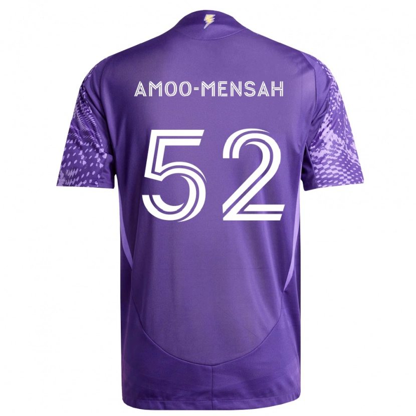 Danxen Herren Parker Amoo-Mensah #52 Violett Weiß Heimtrikot Trikot 2026/27 T-Shirt Schweiz