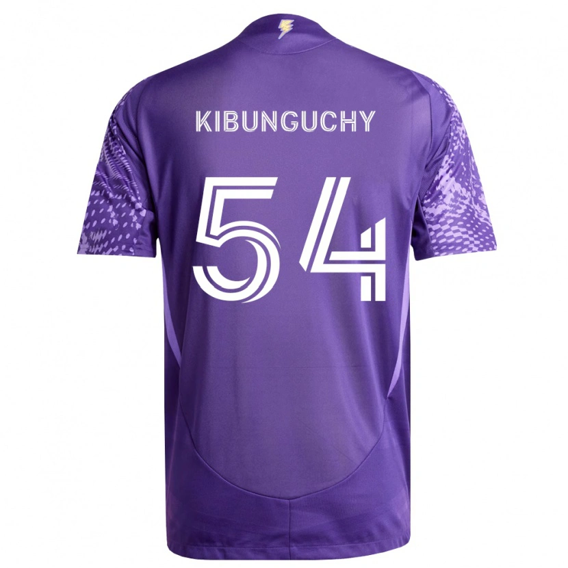 Danxen Herren Nabi Kibunguchy #54 Violett Weiß Heimtrikot Trikot 2026/27 T-Shirt Schweiz