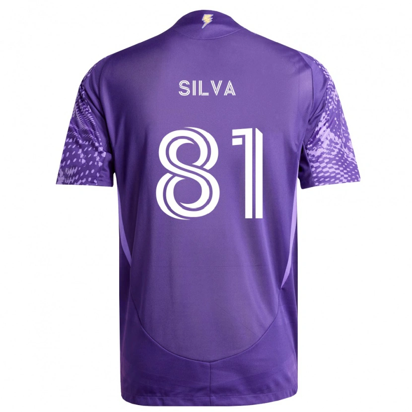 Danxen Herren Luan Silva #81 Violett Weiß Heimtrikot Trikot 2026/27 T-Shirt Schweiz