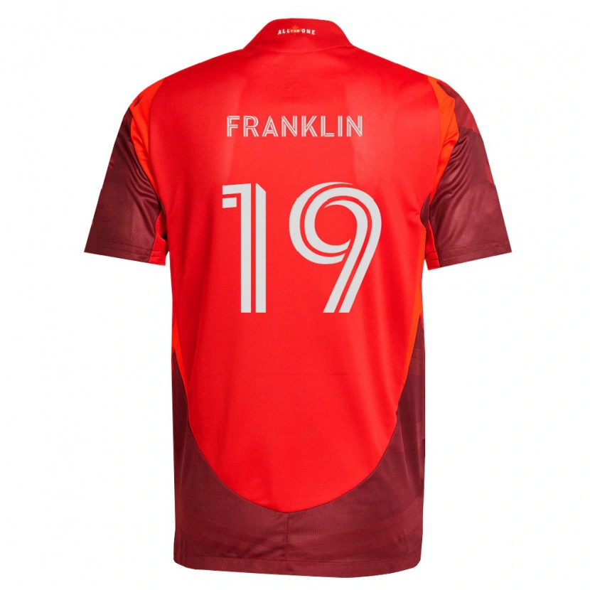 Danxen Herren Kobe Franklin #19 Burgund Rot Heimtrikot Trikot 2026/27 T-Shirt Schweiz