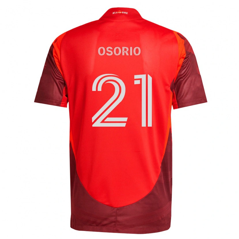 Danxen Herren Jonathan Osorio #21 Burgund Rot Heimtrikot Trikot 2026/27 T-Shirt Schweiz