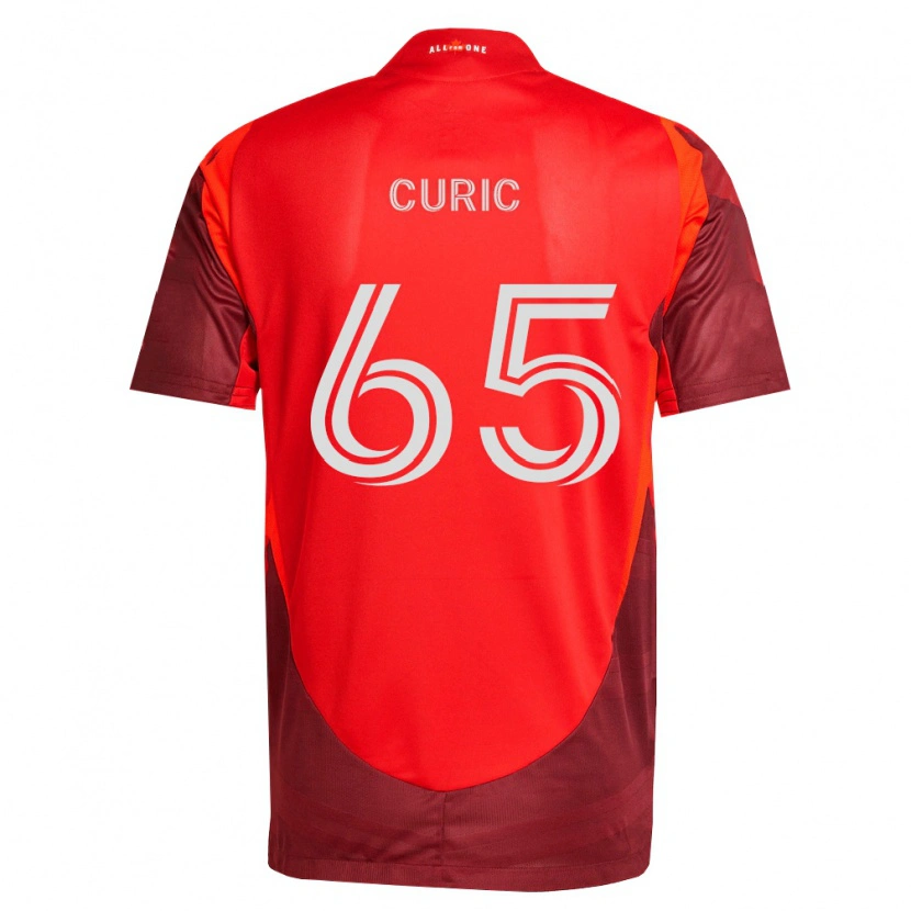 Danxen Herren Antony Curic #65 Burgund Rot Heimtrikot Trikot 2026/27 T-Shirt Schweiz