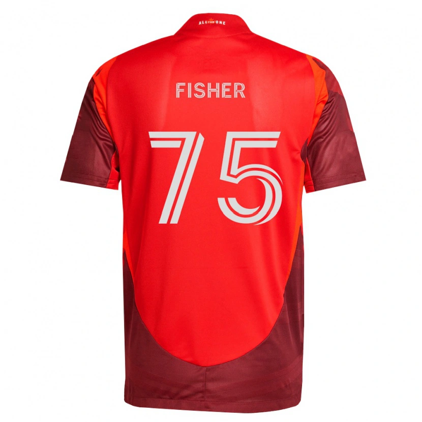 Danxen Herren Reid Fisher #75 Burgund Rot Heimtrikot Trikot 2026/27 T-Shirt Schweiz
