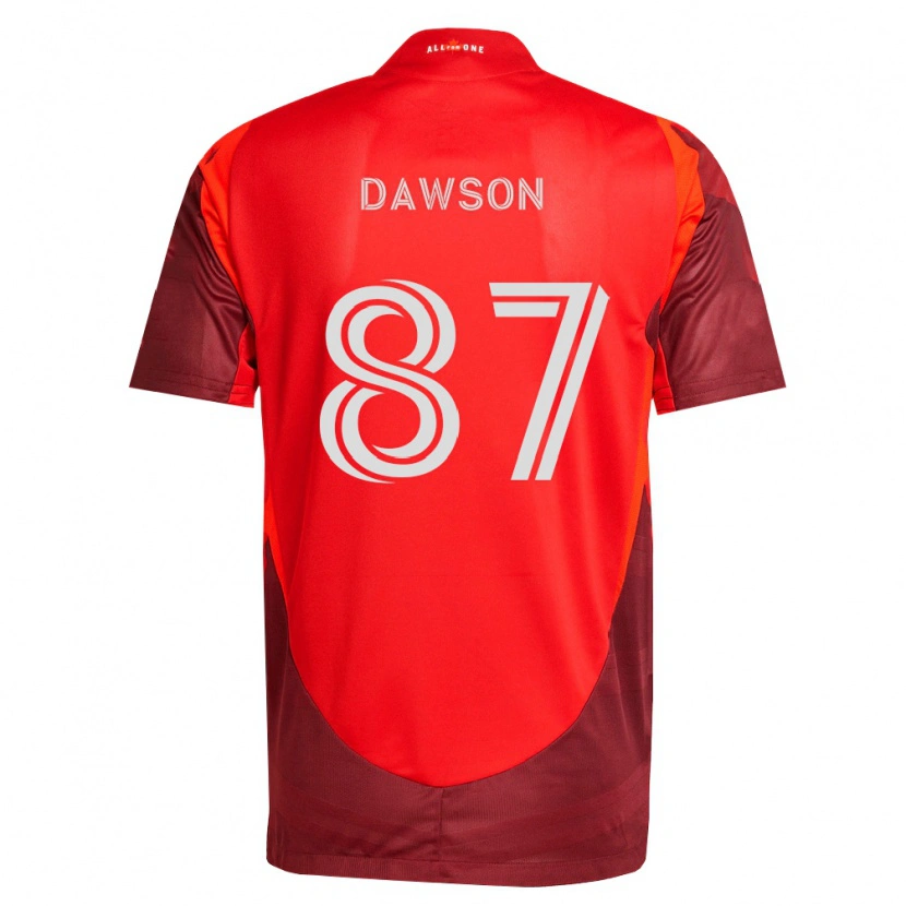 Danxen Herren Lucas Dawson #87 Burgund Rot Heimtrikot Trikot 2026/27 T-Shirt Schweiz