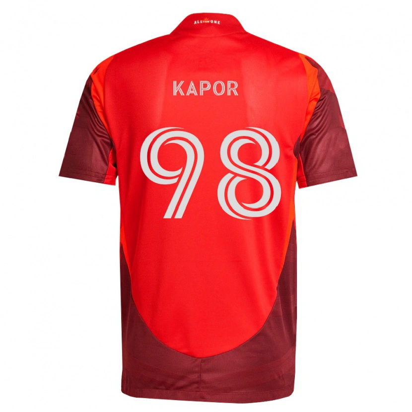 Danxen Herren Stefan Kapor #98 Burgund Rot Heimtrikot Trikot 2026/27 T-Shirt Schweiz