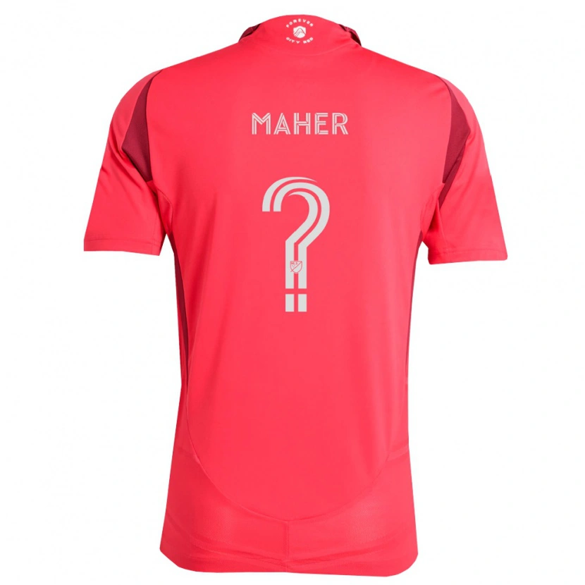 Danxen Herren Josh Maher #0 Magenta Weiß Heimtrikot Trikot 2026/27 T-Shirt Schweiz