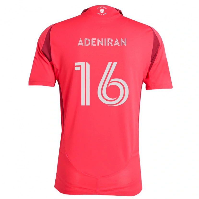 Danxen Herren Samuel Adeniran #16 Magenta Weiß Heimtrikot Trikot 2026/27 T-Shirt Schweiz