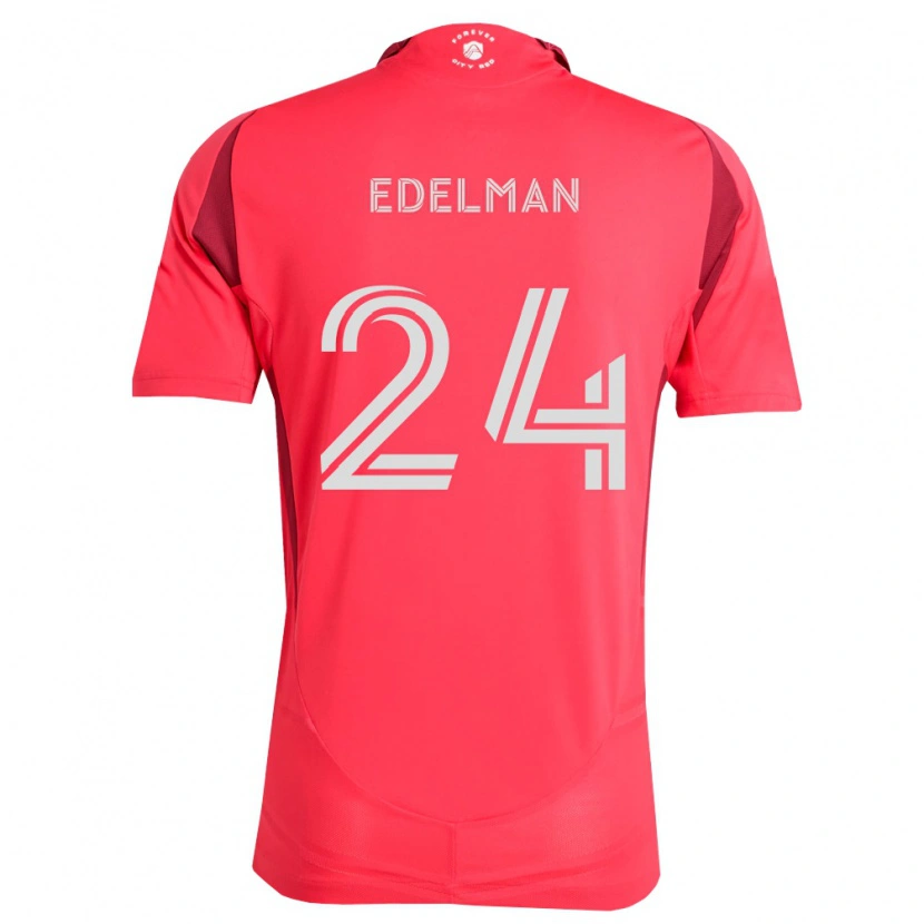 Danxen Herren Daniel Edelman #24 Magenta Weiß Heimtrikot Trikot 2026/27 T-Shirt Schweiz