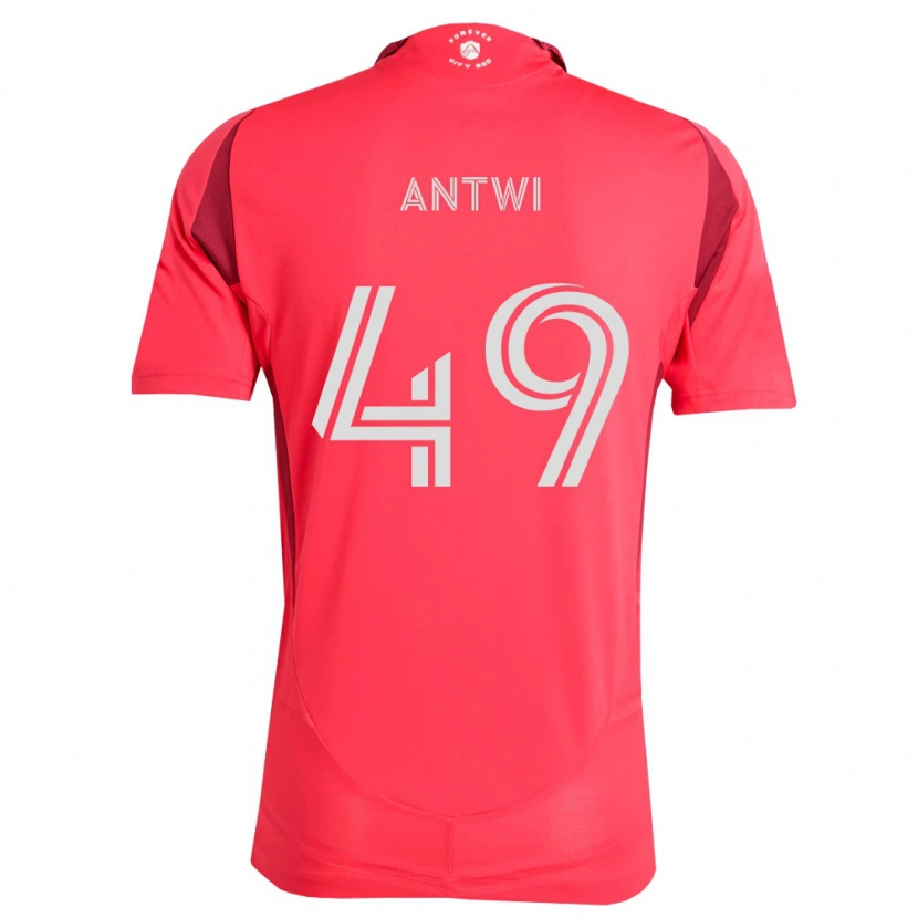 Danxen Herren Seth Antwi #49 Magenta Weiß Heimtrikot Trikot 2026/27 T-Shirt Schweiz