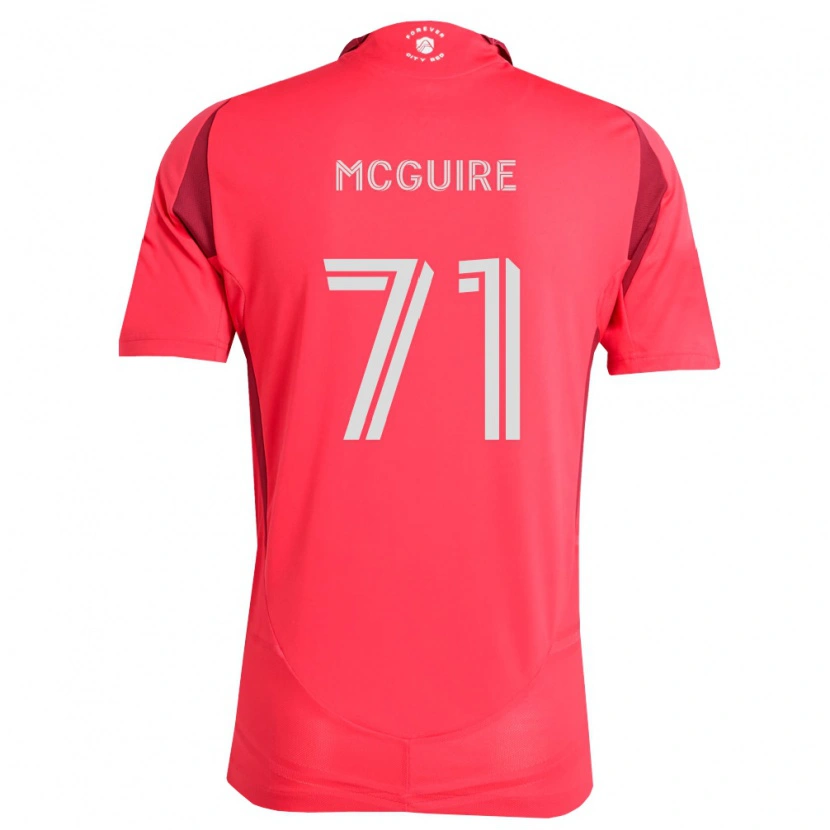 Danxen Herren Nolan Mcguire #71 Magenta Weiß Heimtrikot Trikot 2026/27 T-Shirt Schweiz