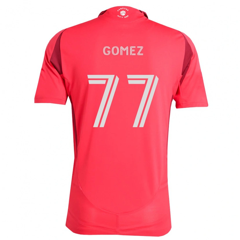 Danxen Herren Sam Gomez #77 Magenta Weiß Heimtrikot Trikot 2026/27 T-Shirt Schweiz