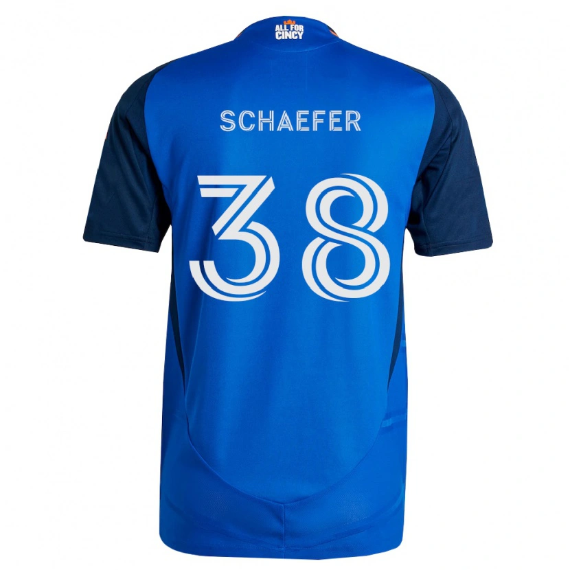 Danxen Herren Brian Schaefer #38 Königsblau Orange Heimtrikot Trikot 2026/27 T-Shirt Schweiz