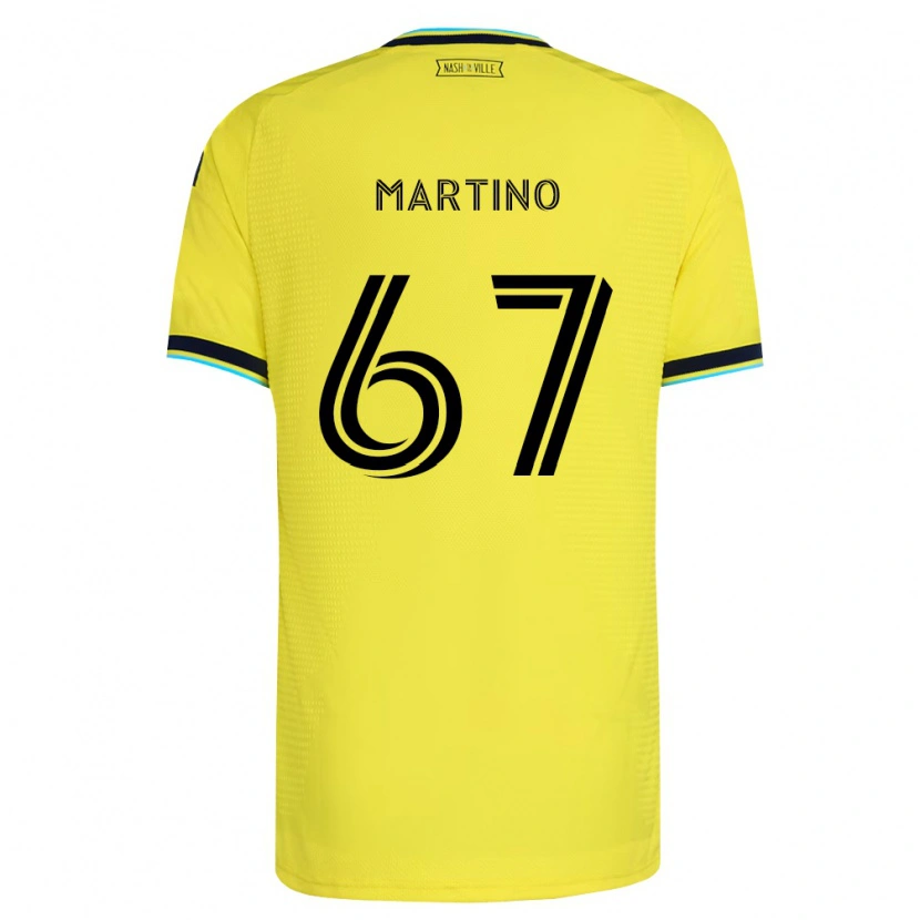 Danxen Herren Ben Martino #67 Hellgelb Marineblau Heimtrikot Trikot 2026/27 T-Shirt Schweiz