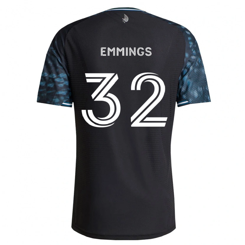 Danxen Herren Fred Emmings #32 Schwarz Weiß Heimtrikot Trikot 2026/27 T-Shirt Schweiz