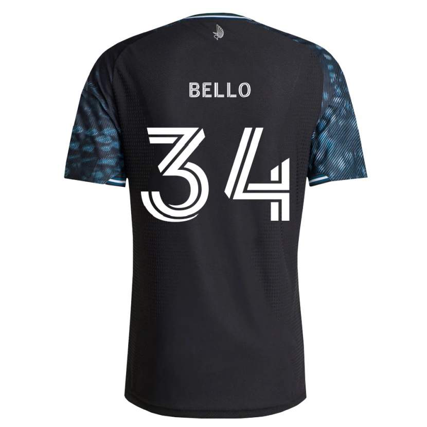Danxen Herren Zaydan Bello #34 Schwarz Weiß Heimtrikot Trikot 2026/27 T-Shirt Schweiz