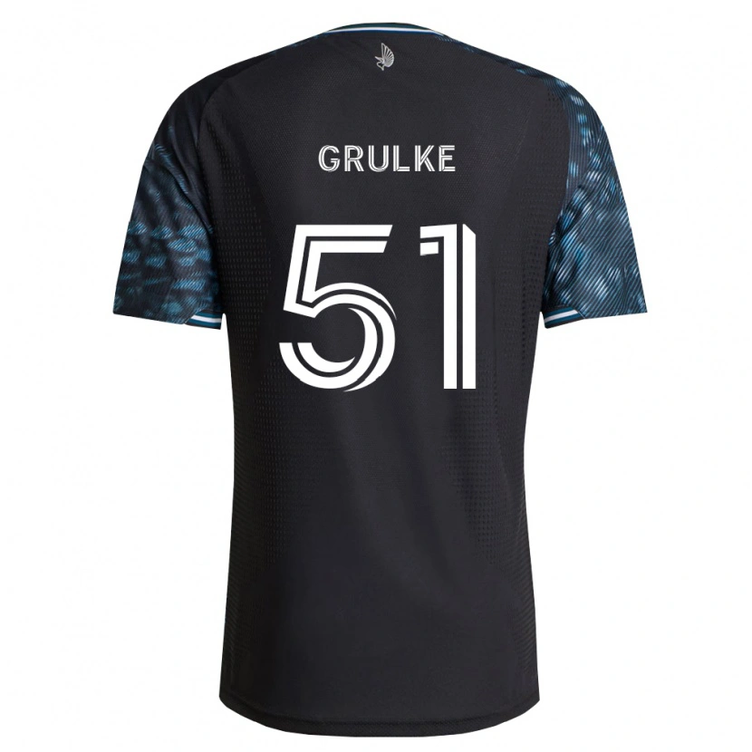 Danxen Herren Calin Grulke #51 Schwarz Weiß Heimtrikot Trikot 2026/27 T-Shirt Schweiz