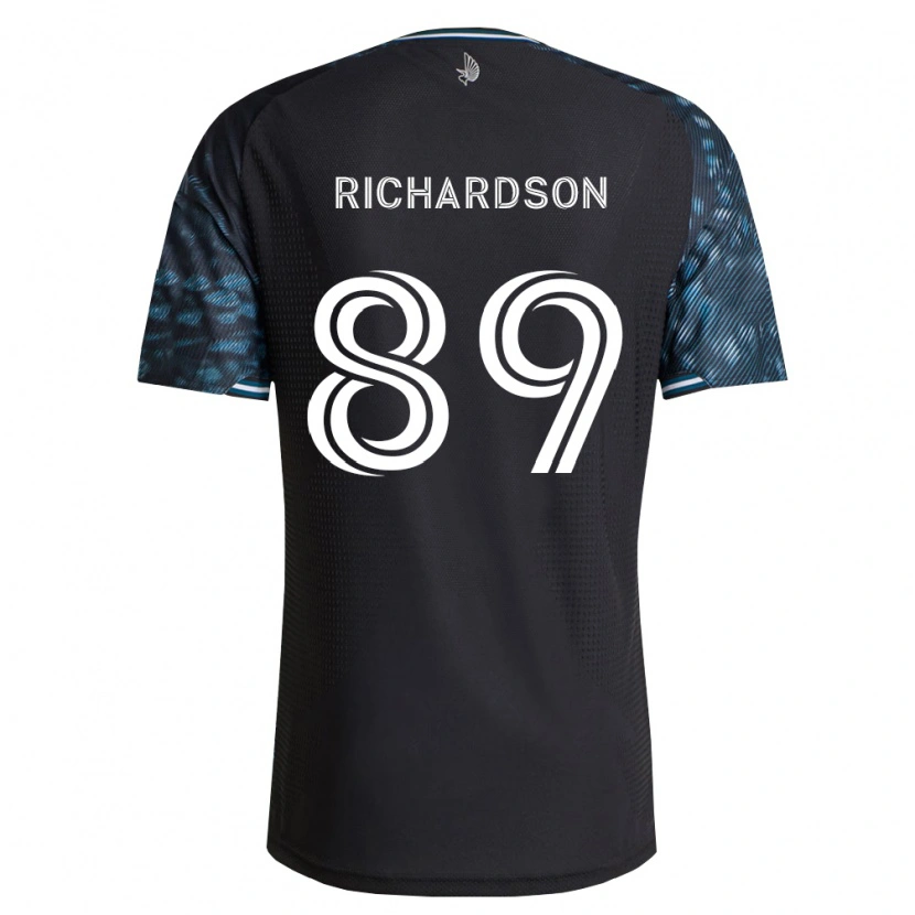 Danxen Herren Nick Richardson #89 Schwarz Weiß Heimtrikot Trikot 2026/27 T-Shirt Schweiz