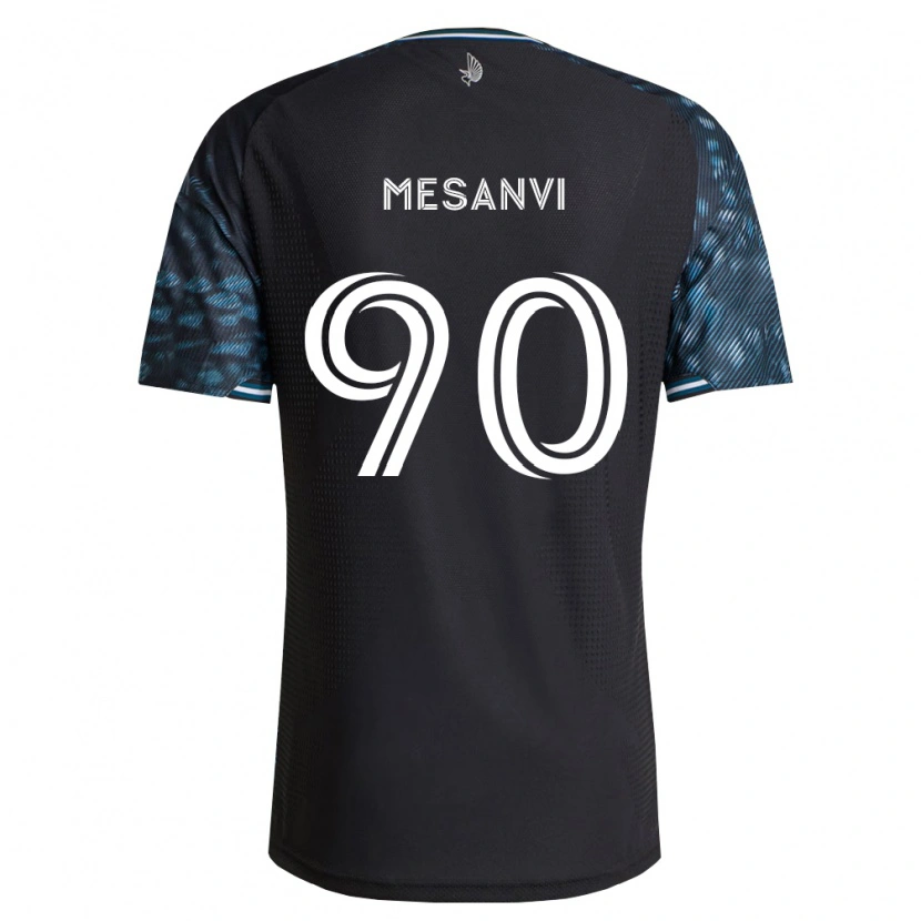 Danxen Herren Loïc Mesanvi #90 Schwarz Weiß Heimtrikot Trikot 2026/27 T-Shirt Schweiz