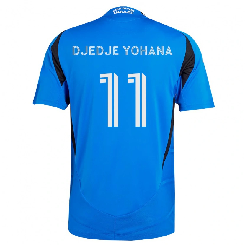 Danxen Herren Kabie Djedje Yohana #11 Blau Weiß Schwarz Heimtrikot Trikot 2026/27 T-Shirt Schweiz
