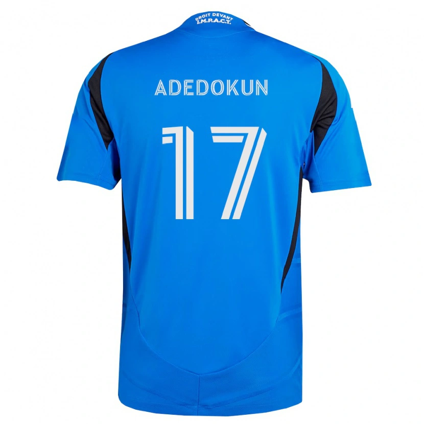 Danxen Herren Michael Adedokun #17 Blau Weiß Schwarz Heimtrikot Trikot 2026/27 T-Shirt Schweiz