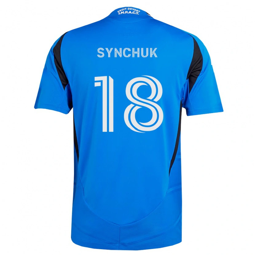 Danxen Herren Gennadiy Synchuk #18 Blau Weiß Schwarz Heimtrikot Trikot 2026/27 T-Shirt Schweiz