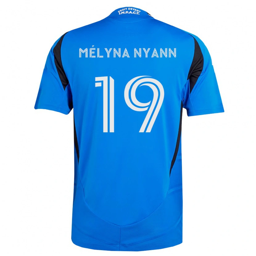 Danxen Herren Alexis Mélyna Nyann #19 Blau Weiß Schwarz Heimtrikot Trikot 2026/27 T-Shirt Schweiz
