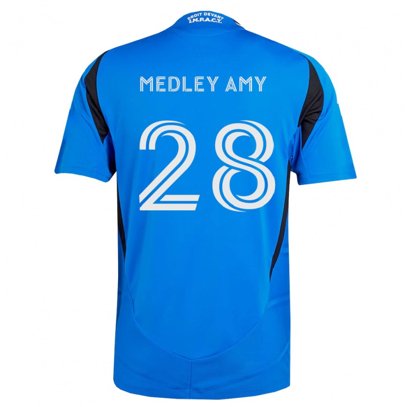 Danxen Herren Medley Amy #28 Blau Weiß Schwarz Heimtrikot Trikot 2026/27 T-Shirt Schweiz