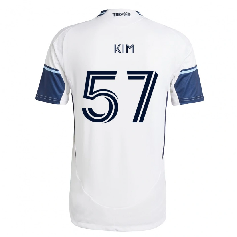 Danxen Herren Jayden Kim #57 Weiß Königsblau Heimtrikot Trikot 2026/27 T-Shirt Schweiz
