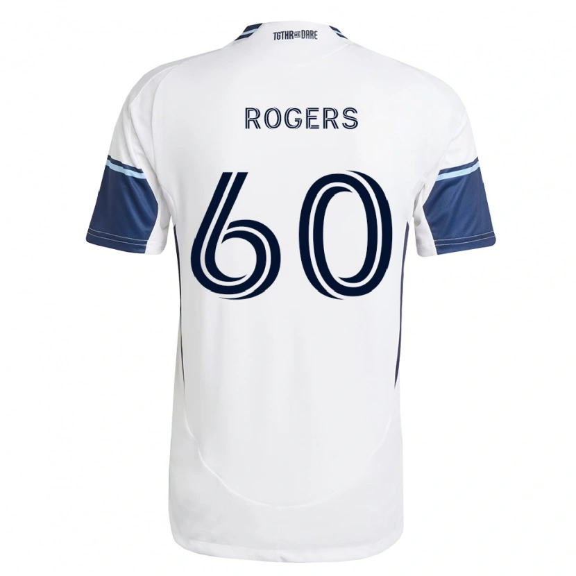 Danxen Herren Sam Rogers #60 Weiß Königsblau Heimtrikot Trikot 2026/27 T-Shirt Schweiz