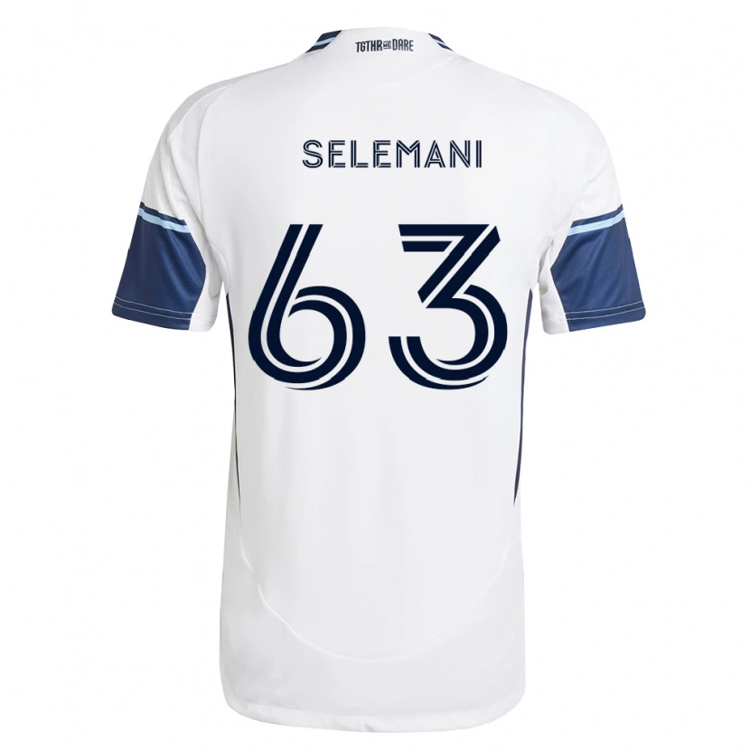 Danxen Herren Johnny Selemani #63 Weiß Königsblau Heimtrikot Trikot 2026/27 T-Shirt Schweiz