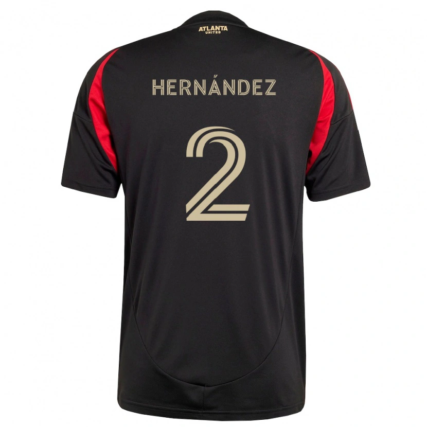 Danxen Herren Ronald Hernández #2 Schwarz Rot Heimtrikot Trikot 2026/27 T-Shirt Schweiz