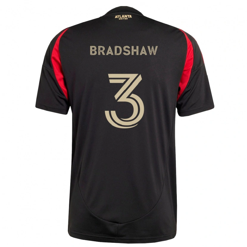 Danxen Herren Jalani Bradshaw #3 Schwarz Rot Heimtrikot Trikot 2026/27 T-Shirt Schweiz