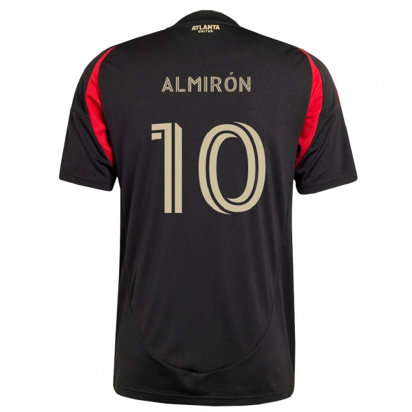 Danxen Herren Miguel Almirón #10 Schwarz Rot Heimtrikot Trikot 2026/27 T-Shirt Schweiz