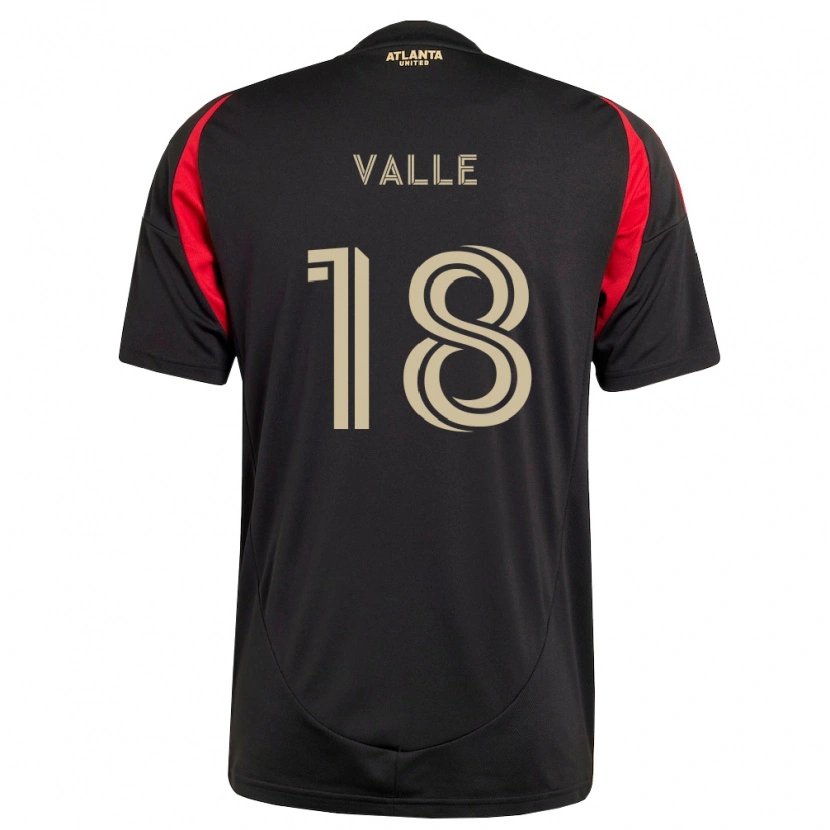 Danxen Herren Daniel Valle #18 Schwarz Rot Heimtrikot Trikot 2026/27 T-Shirt Schweiz