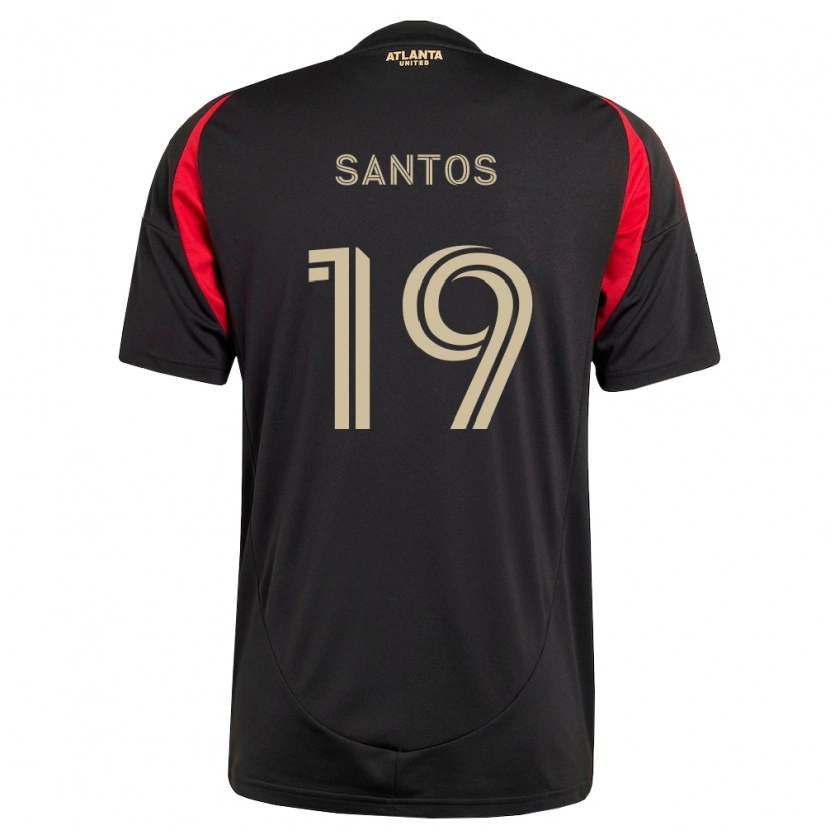 Danxen Herren Sergio Santos #19 Schwarz Rot Heimtrikot Trikot 2026/27 T-Shirt Schweiz