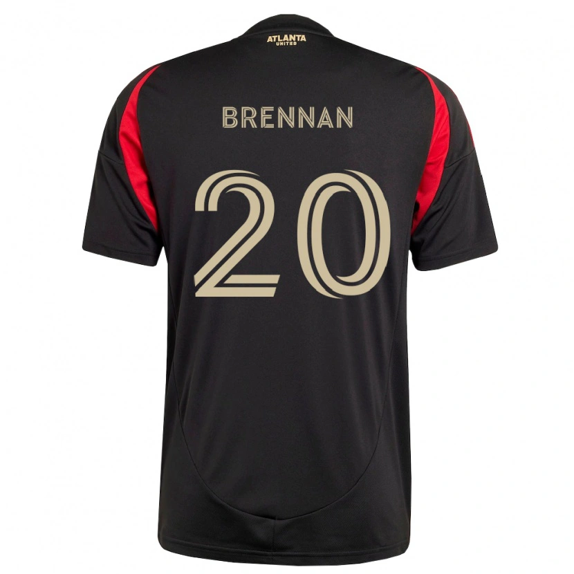 Danxen Herren Luke Brennan #20 Schwarz Rot Heimtrikot Trikot 2026/27 T-Shirt Schweiz