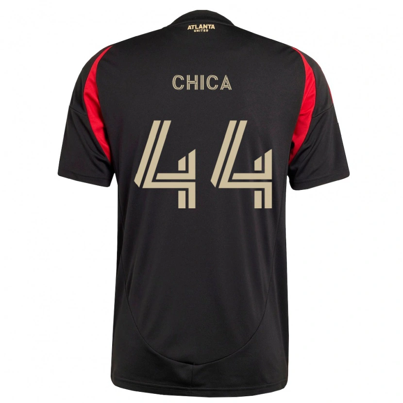 Danxen Herren Daniel Chica #44 Schwarz Rot Heimtrikot Trikot 2026/27 T-Shirt Schweiz
