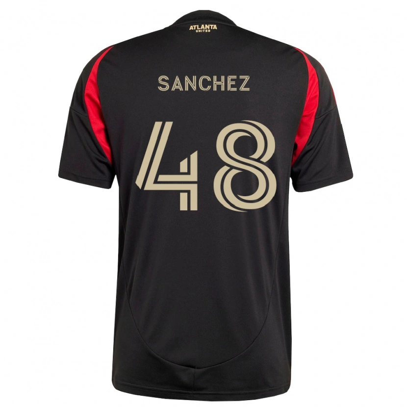 Danxen Herren Cooper Sanchez #48 Schwarz Rot Heimtrikot Trikot 2026/27 T-Shirt Schweiz