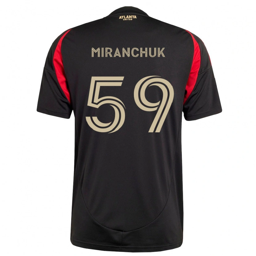 Danxen Herren Aleksey Miranchuk #59 Schwarz Rot Heimtrikot Trikot 2026/27 T-Shirt Schweiz